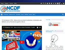 Tablet Screenshot of nacasadofantasma.com